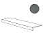 Плитка для ступеней ABK Atlantis PF60006513 Gradino Top Smoke Ret 120х32см 0,384кв.м. матовая