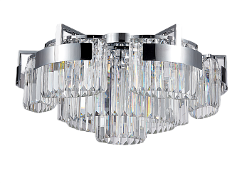 Светильник потолочный Newport 4350 4356+3/PL chrome 60Вт E14