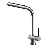 Смеситель для кухни LEMARK Expert LM5075S поворотный излив матовый