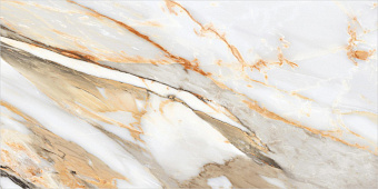 Полированный керамогранит Global Tile Borghini_GT GT120605403MCR белый 60х120см 1,44кв.м.