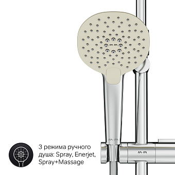 Душевая система AM-PM Spirit 2.0 F0770A100 хром