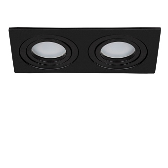 Светильник точечный встраиваемый Arte Lamp TARF A2168PL-2BK 50Вт GU10