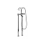 Смеситель для ванны Huber Victorian VTT390102A никель