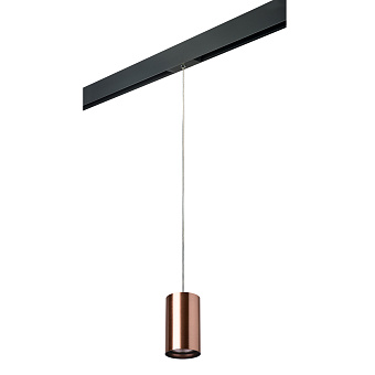 Трековый светильник Lightstar Rullo PRORP430 50Вт GU10 медь для однофазного трека