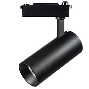 Трековый светильник Lightstar Fuoco Led 218237 25Вт LED чёрный для трёхфазного трека