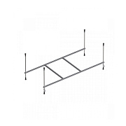 Каркас под ванную AM-PM Gem W90A-150-070W-R 144,4см
