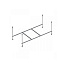 Каркас под ванную AM-PM Gem W90A-150-070W-R 144,4см