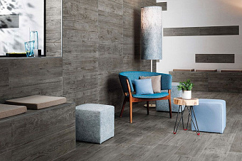 Неполированный керамогранит Atlas Concord Италия Axi AMWI Silver Fir Tatami 22,5х90см 0,81кв.м.
