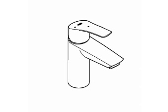 Смеситель для раковины GROHE Eurosmart 32154003 хром