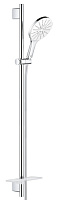 Душевой гарнитур GROHE Rainshower SmartActive 26594LS0 белый/хром