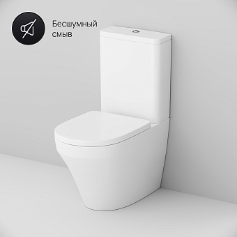 Унитаз напольный AM-PM Inspire C508607WH ободковый без сиденья