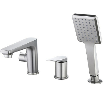 Смеситель для ванны LEMARK Bronx LM3745GM графит