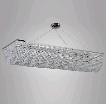 Люстра хрустальная Arti Lampadari Milano Milano H 1.5.120X30.102 N 400Вт 10 лампочек G9