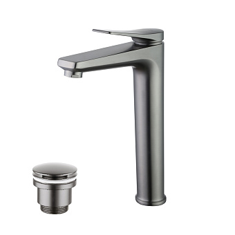 Смеситель для раковины LEMARK Bronx LM3709GM графит