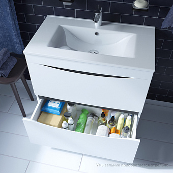 Тумба под раковину напольная IDDIS Cloud CLO80WFi95 45х79,9х81см