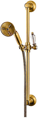 Душевой гарнитур CAPRIGO ADRIA-Swarovski 01-060-oro золото