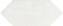 Настенная плитка KERAMA MARAZZI Фурнаш 35028 грань белый глянцевый 14х34см 0,709кв.м. глянцевая