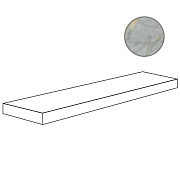 Плитка для ступеней ABK Sensi Signoria PF60009137 Angolare Top Sx Grigio Siena Luxугловая левая 120х32см 0,384кв.м. полированная