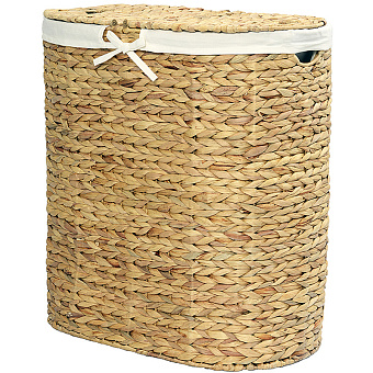 Корзина для белья WASSERKRAFT Dill WB-610-L коричневый 87,1л