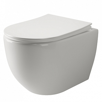 Унитаз подвесной Ceramica Nova MIA CN1805 безободковый с микролифтом