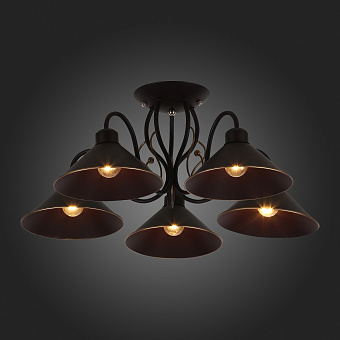 Люстра потолочная Evoluce CIOLLA SLE120402-05 60Вт 5 лампочек E27