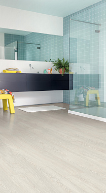 Виниловый ламинат Quick-Step Дуб бархатный светлый BACP40157 1251х187х4,5мм 33 класс 2,11кв.м