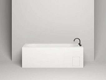 Ванна каменная SALINI ORNELLA 102311GRF S-Sense глянцевая 170х75см встраиваемая