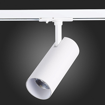 Трековый светильник ST Luce MONO ST350.536.20.36 20Вт LED матовый белый для однофазного трека