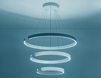 Люстра подвесная Ambrella COMFORT LineTech FL5887 90Вт 3 лампочек LED