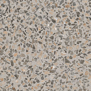 Лаппатированный керамогранит VITRA Terrazzo-X K949768LPR01VTE0 тёмный 60х60см 1,44кв.м.