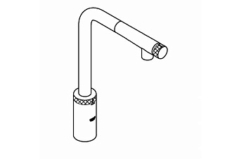 Смеситель для кухни GROHE Minta SmartControl 31613000 высокий излив хром