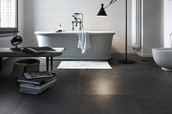 Матовый керамогранит MARAZZI ITALY Mystone Lavagna M4VX Bianco Rett 60х60см 1,08кв.м.