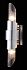 Бра CRYSTAL LUX JUSTO JUSTO AP2 CHROME 120Вт E14
