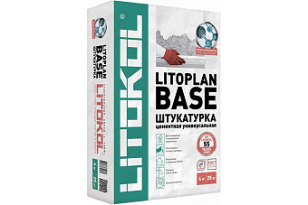Штукатурный состав LITOKOL LITOPLAN BASE 25кг
