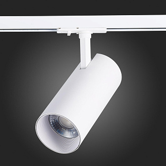 Трековый светильник ST Luce MONO ST350.546.30.24 30Вт LED матовый белый для однофазного трека