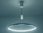 Люстра подвесная Ambrella COMFORT LineTech FL5855 40Вт 1 лампочек LED