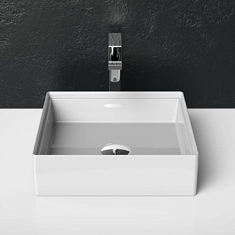 Раковина накладная ArtCeram Scalino SCL001 01 00 38х38см