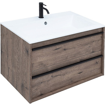 Тумба под раковину подвесная AQUANET Lino 253912 49,5х79х53см