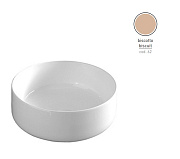 Раковина накладная ArtCeram Cognac COL001 62 00 42х42см