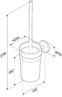 Ёршик AM-PM X-Joy A85A33300 хром