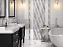 Бордюр KERAMA MARAZZI Руаяль HGD\B314\13000R белый/серый 30х7,2см 0,346кв.м.