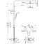Душевая система IDEAL STANDARD CERATHERM A7591AA хром