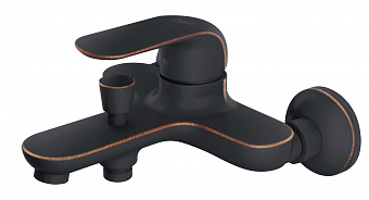 Смеситель для ванны D&K Venice.Gondola DA1023218 чёрный