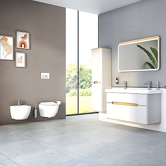 Биде подвесное VITRA Sento 4338B003-1046