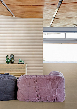 Настенная плитка MARAZZI ITALY Fabric ME18 Struttura ЗD Fold Linen rett 40х120см 2,88кв.м. рельефная