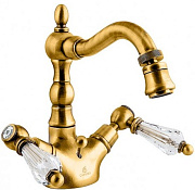 Смеситель для раковины CAPRIGO ADRIA-SWAROVSKI 01-033-oro золото