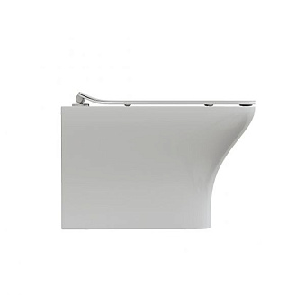 Унитаз подвесной SOLE QUADRO УТ000051492 безободковый с микролифтом