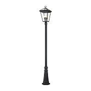 Светильник ландшафтный Hinkley alford place QN-ALFORD-PLACE5-L-MB 160Вт IP44 E14 чёрный