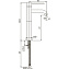 Смеситель для раковины Paini Cox 78PJ211LL золото