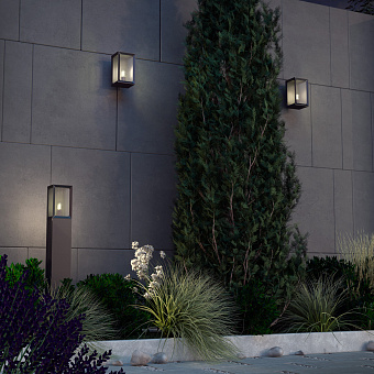 Светильник ландшафтный Novotech STREET 370947 ARBOR 18Вт IP54 E27 тёмно-серый